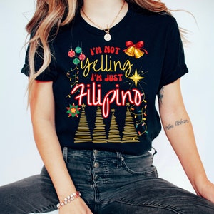 I&#39;m Not Yelling I&#39;m Just Filipino | Filipino Shirt | Cultural Design | Unisex Jersey Short Sleeve Tee