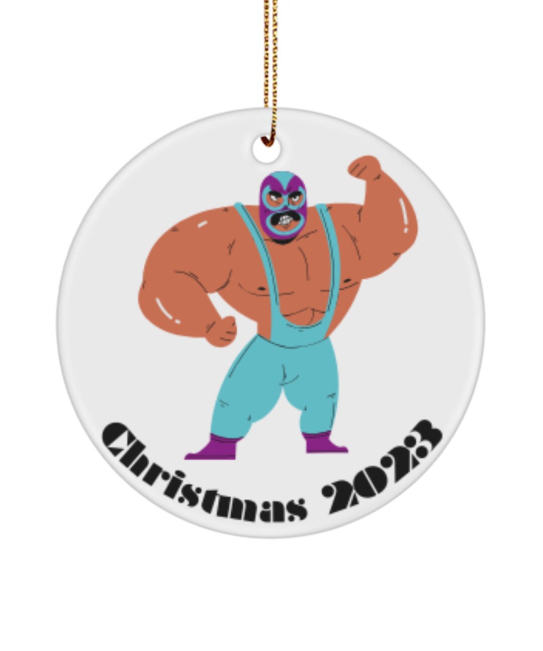 Wwe Christmas Ornaments Wwe Xmas Ornaments Wwe Ornament Wwe - Etsy