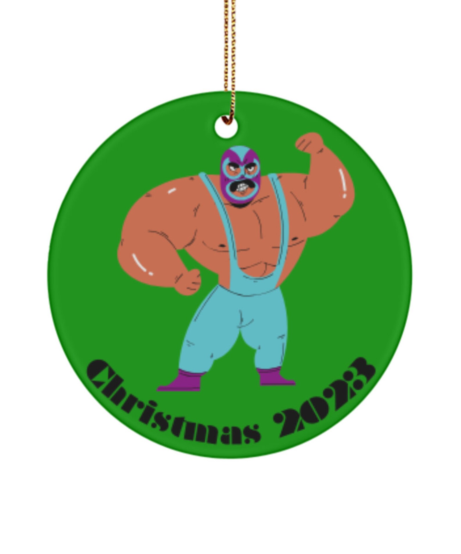 Wwe Christmas Ornaments Wwe Xmas Ornaments Wwe Ornament Wwe Etsy