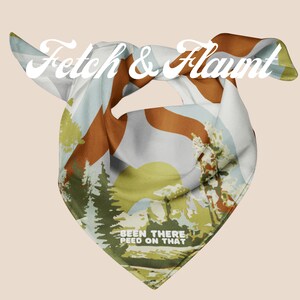 Dog Bandana Been There Peed on That Funny Pet Lover Gift Nature Dog Wear
