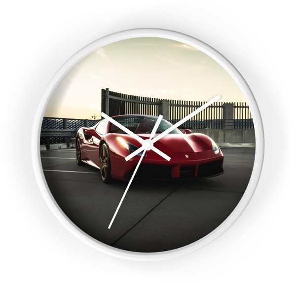 Ferrari Clock Etsy