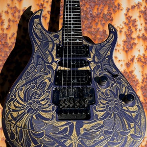 Guitar Body Laser Engraving Services