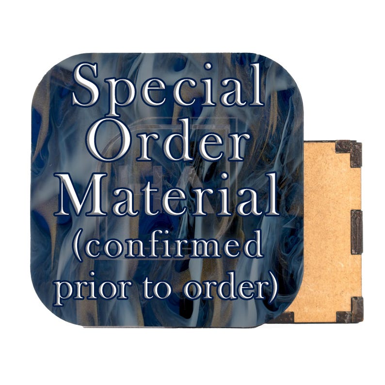 Custom Acoustic Guitar Pickguards in Acrylic Mirror special order