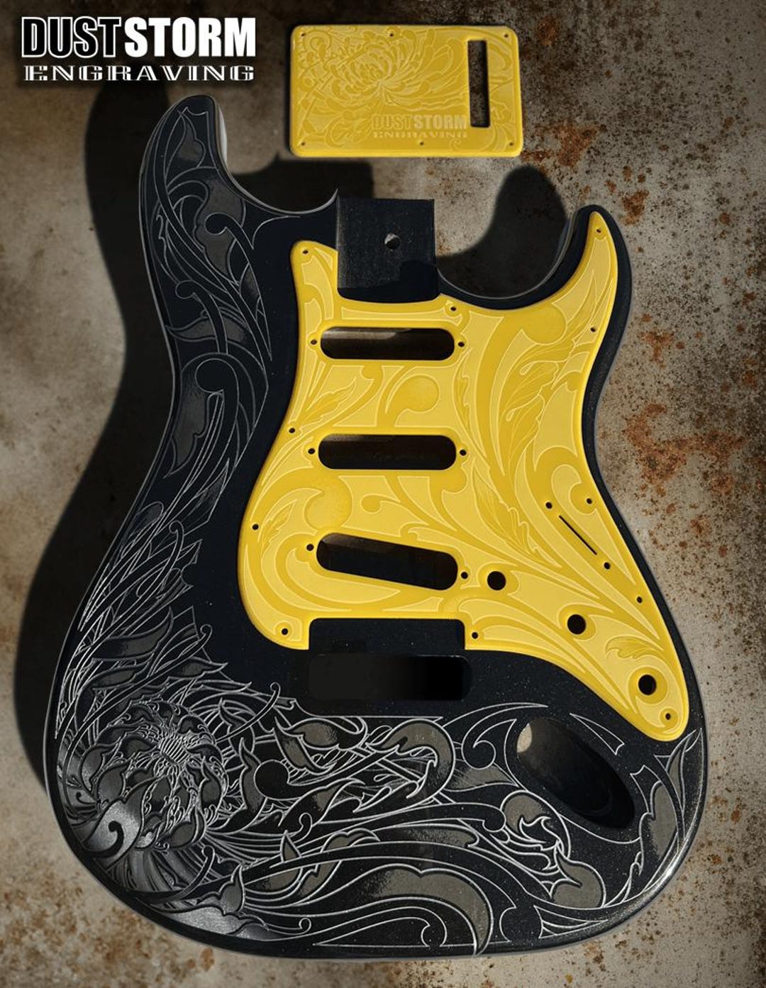 ★★Custom HardRelic Black Stratocaster★★ Fender Custom Shop Limited Edition '54 Hardtail Strat DLX
