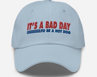 ホットドッグになるには最悪の日 | お父さんの帽子 | ネイビーブルー
