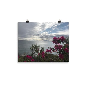 Photo paper poster of the Central Coast, California