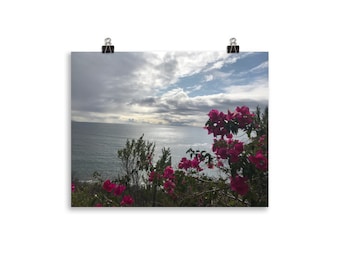 Photo paper poster of the Central Coast, California