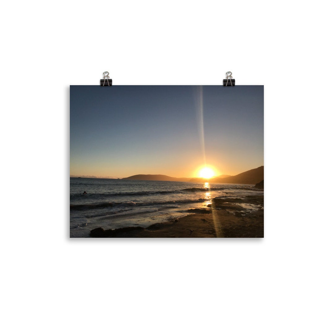 Photo Paper of Shell Beach, CA - Etsy