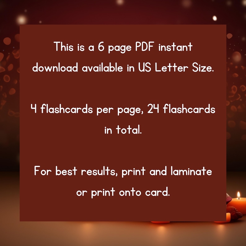 24 Diwali Flashcards, Hindu Flashcards, Educational Printable, Toddler ...