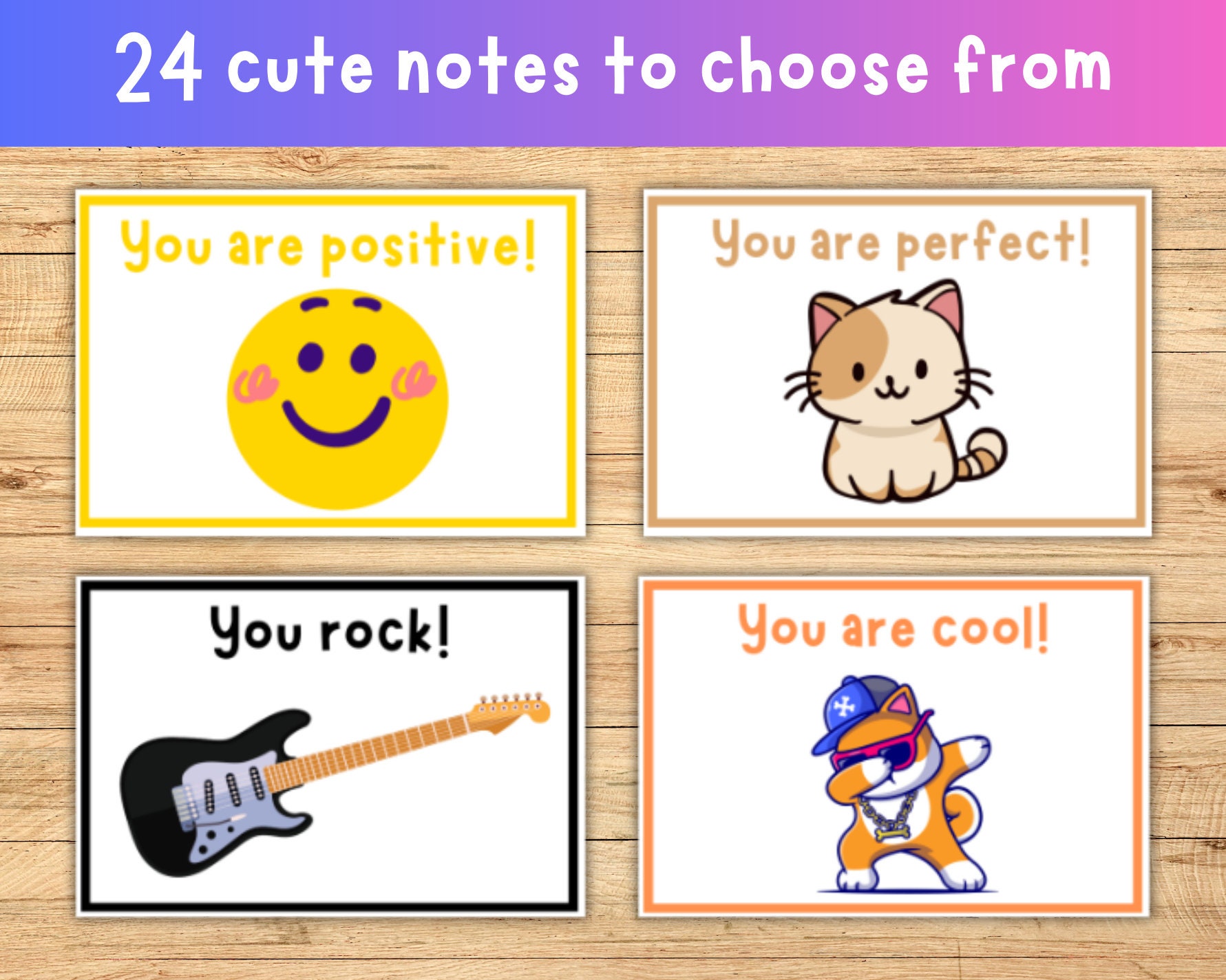 52 Positive Affirmation Cards For Kids, Motivational Lunch Box Notes For Kids Classroom Calming Corner Items, Boho Affirmations For Classroom, Unique Stocking Stuffers For Children - View #6