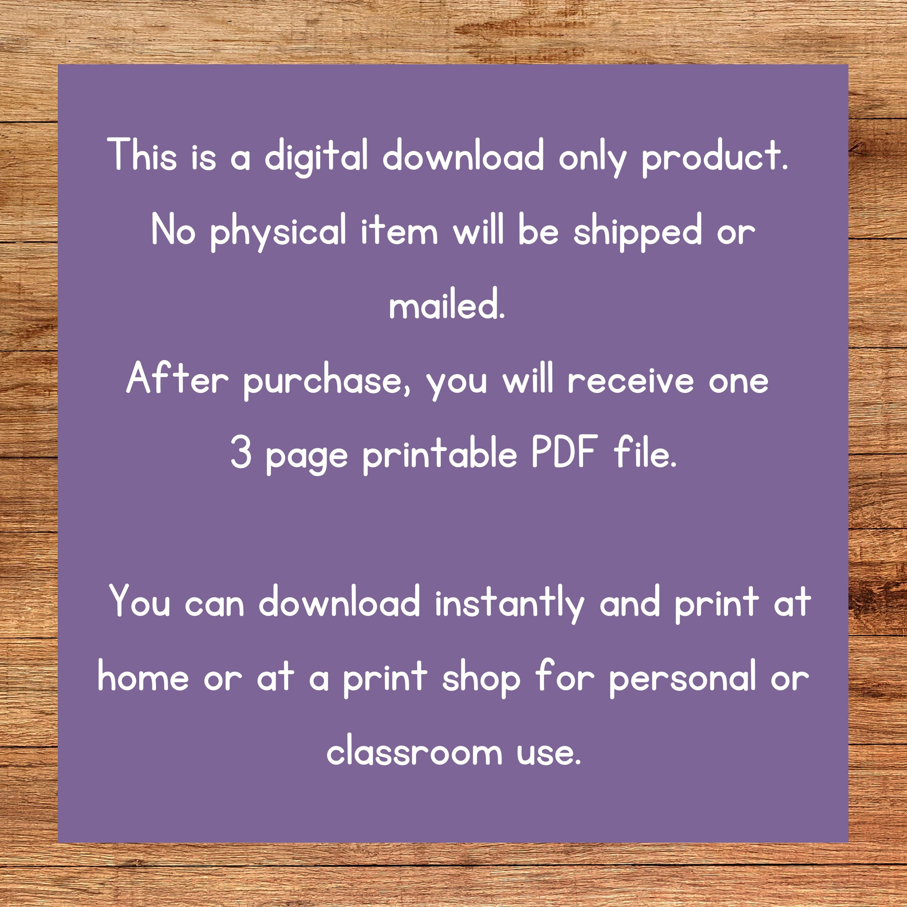 Spring Fact File Template Spring Fact Cards for Kids | Preschool Spring Printable | Spring ...