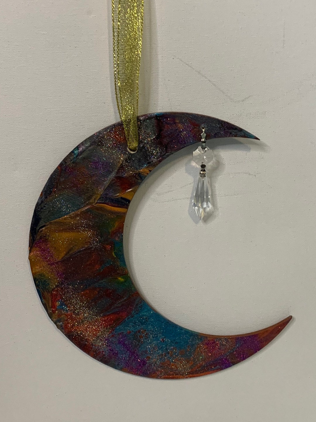 Moon Wall Handmade Moon Decoration Handmade Moon Decor Etsy