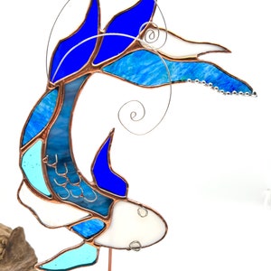 KOI AND SPIRAL ROD BUCKLE