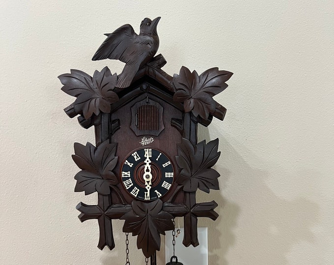 Vintage, 1950's Schatz Cuckoo Clock. Made in the Black Forest of Germany. Etsy