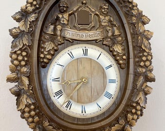 Restored - Vintage Emil Schmeckenbecher Cuckoo Clock: 