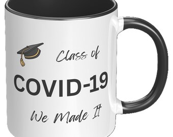 Class of covid-19 mug, co worker gift, bes.t friend gift, birthday gift.