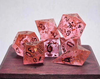 Set di dadi Golden Rose