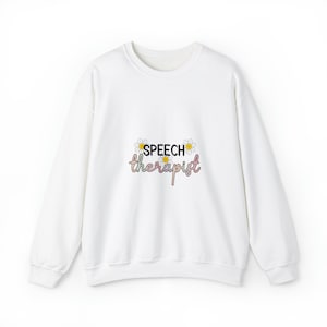 Speech Therapy Crewneck Sweatshirt Cute Speech Therapy Shirt, Therapist Gift ,Graphic Tees, Retro Shirt ,Gift for Her