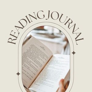 Personalized Digital Reading Journal | Reading Tracker, Book Reviews, Digital Planner | Stay Organized and Inspired
