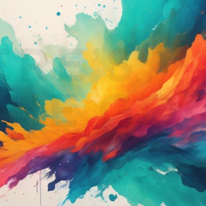 Abstract Painted Backdrops
