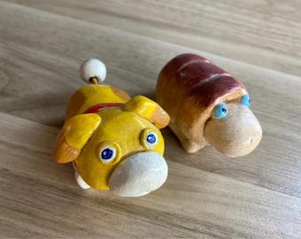 Pikmin clay Oatchi + Breadbug