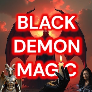 Black Demon Magic Witchcraft