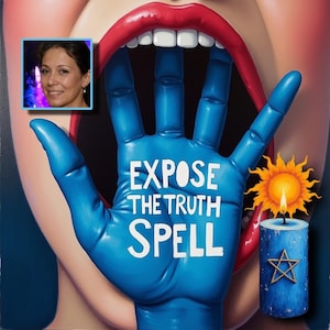 Truth Spell - Make Them Stop Lying Expose Truth Witchcraft Ritual Truth & Honesty - 15 Years Experience