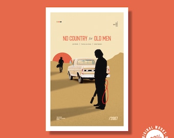 No Country for Old Men Poster 40x60cm (16 x 24 inches) Digital