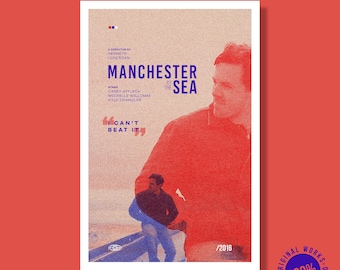 Manchester by the Sea Plakat alternatywny 40 x 60 cm (16 x 24 cale) Cyfrowy 300 dpi