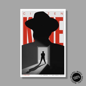Citizen Kane 1941 Poster 40x60cm (16 x 24 inches) Digital