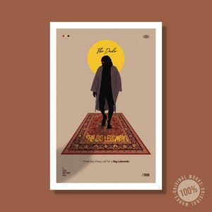 The Big Lebowski (1998) Poster 40x60cm (16 x 24 inches) Digital