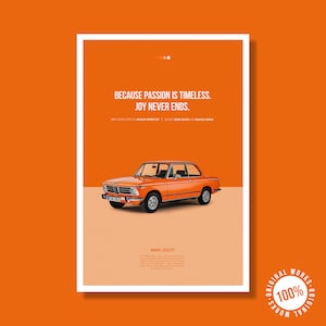 BMW 2002 40x60cm (16 x 24 inches) Digital 300dpi