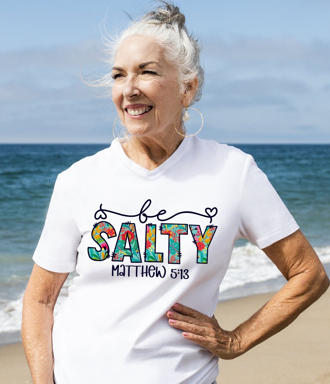 Be Salty Digital PNG Digital Download Christian Quote Instant Download