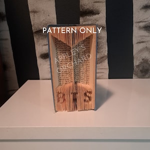 BTS Logo Book Folding Pattern (Cut and Fold) 23cm-300 page AND 19cm-300 page