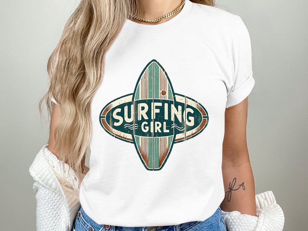 Girls Surfing Teddy Bear T-shirt main image 1