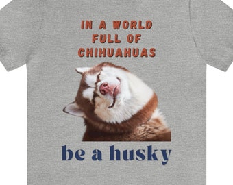 Camiseta divertida de husky, regalo para mamá o papá, camiseta de husky siberiano
