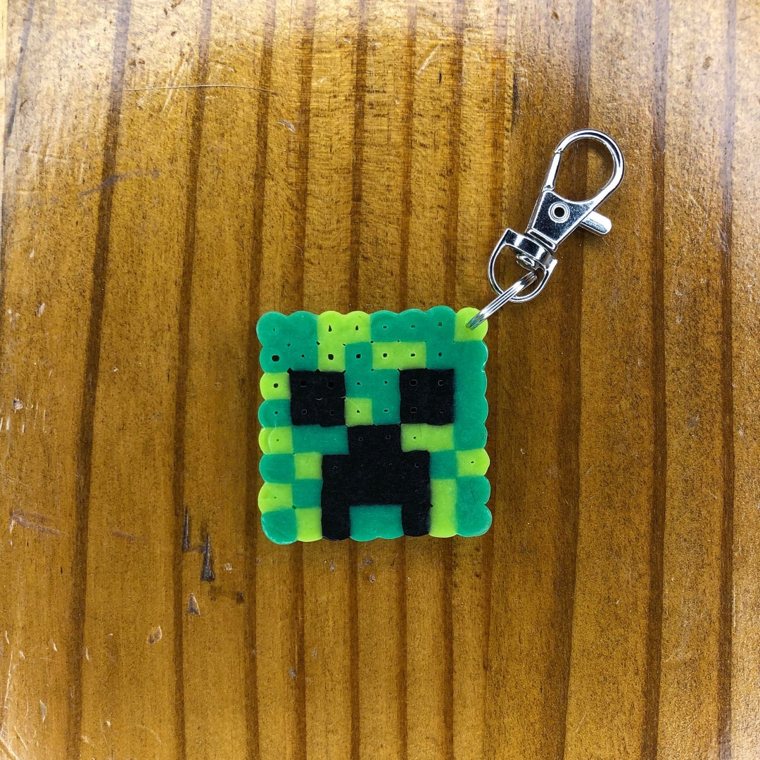 Minecraft Creeper Keychain Etsy