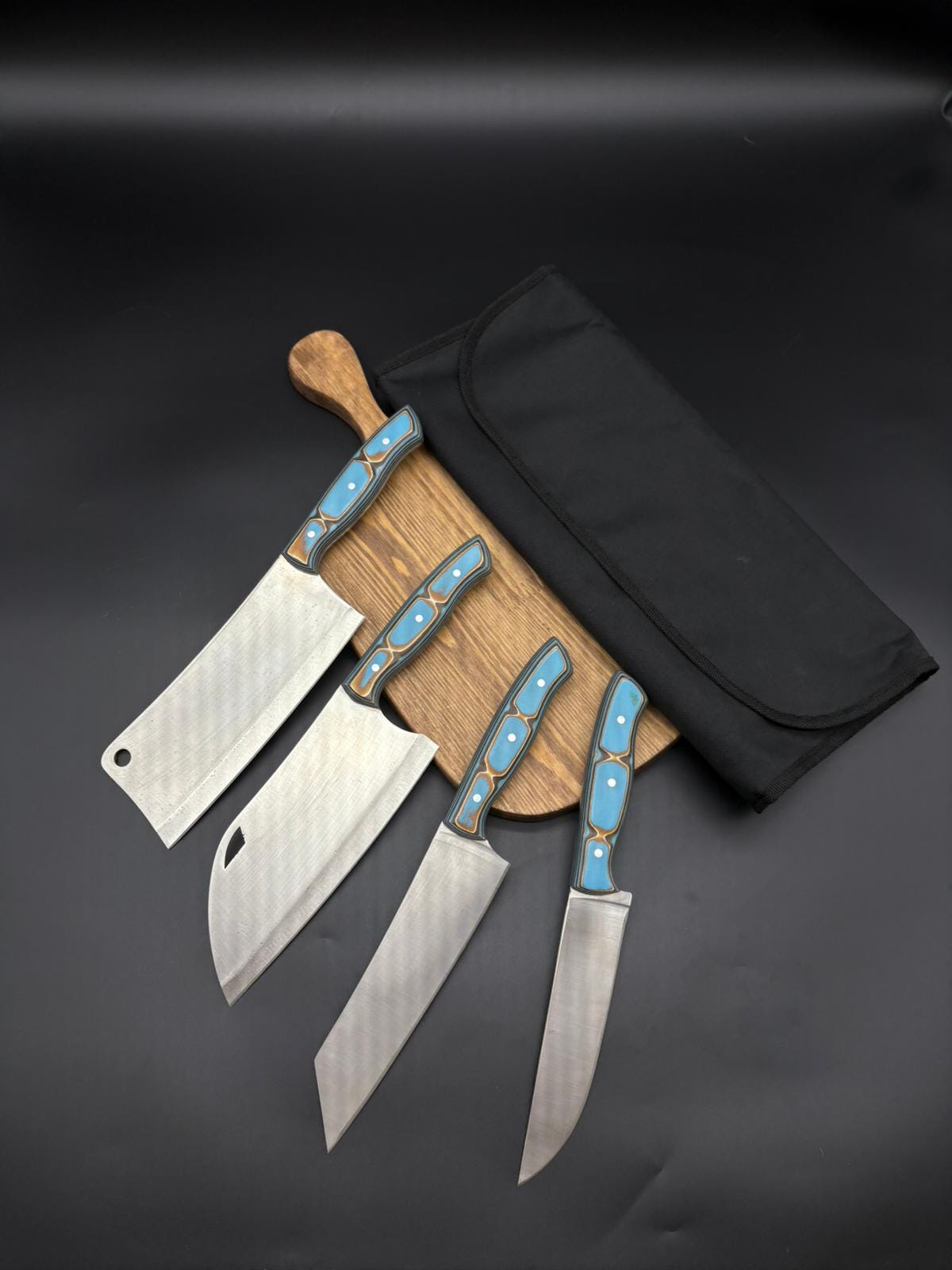 Almazan Kitchen ナイフ　カーボンスチール Original Serbian Chef Knife | Ruthlesly Sharp – Almazan Kitchen®