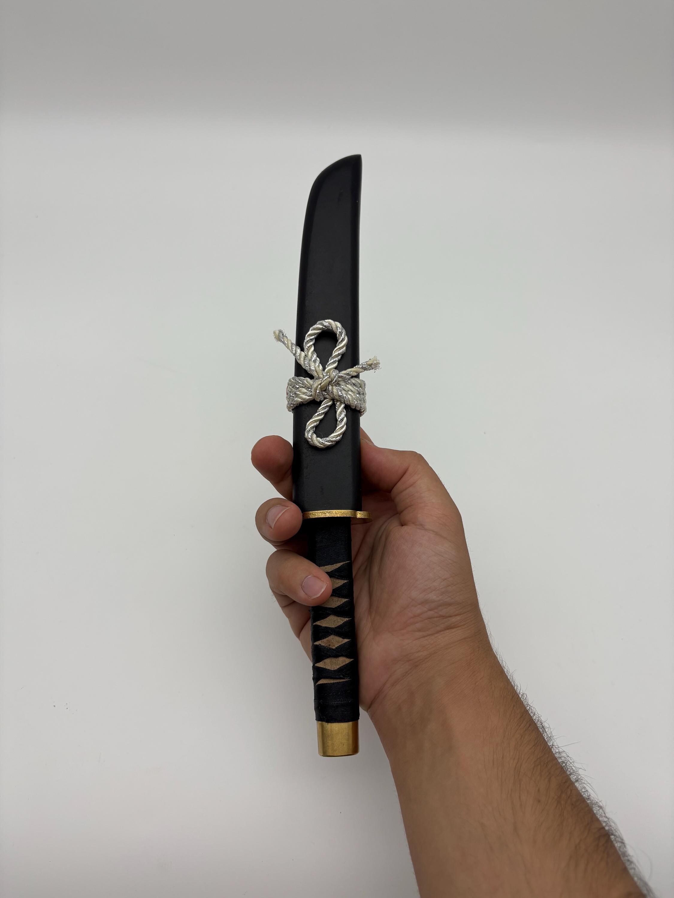 Decorative Samurai Katana Sword Set of 2 With Display Stand