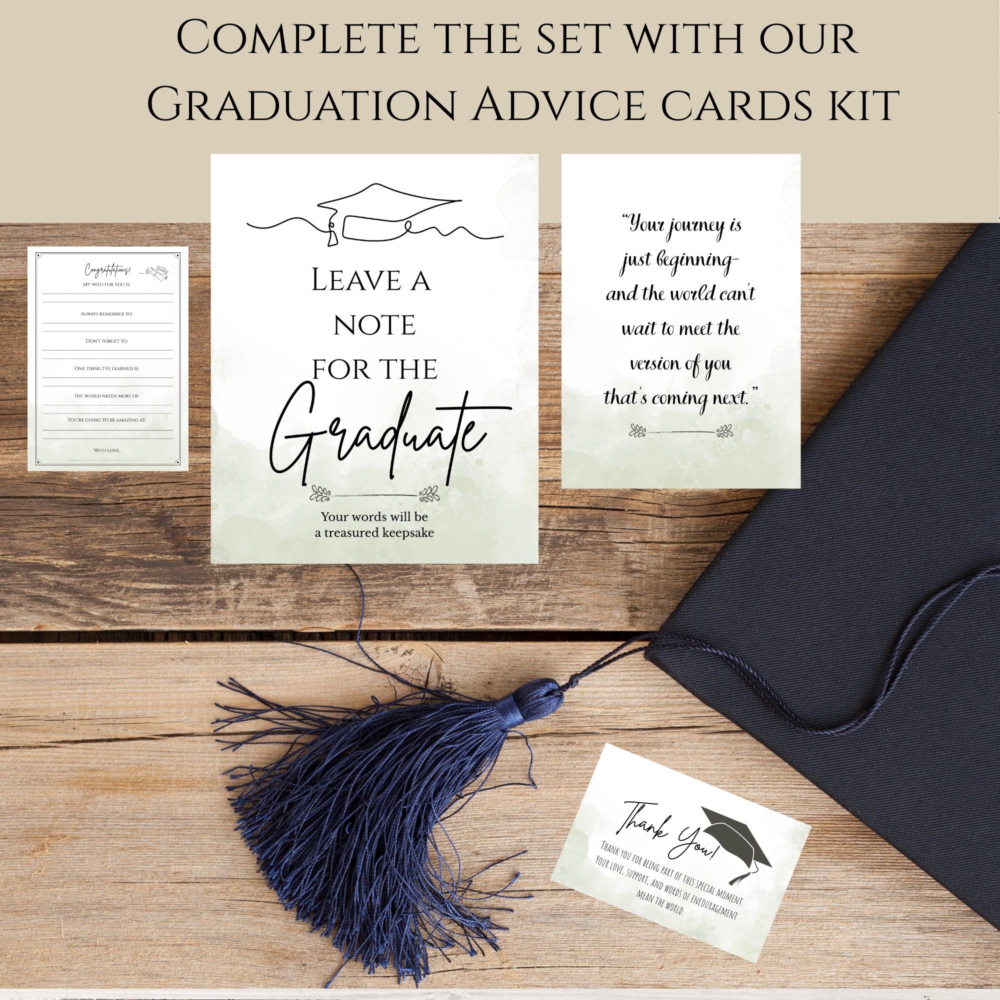Graduation Welcome Note Editable Graduation Welcome Sign Template | Canva Printable | Class of ...