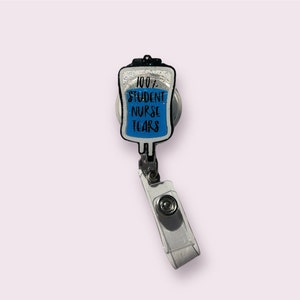 Student Tears IV Bag badge reel | nurse badge reel | RN badge reel | nursing school