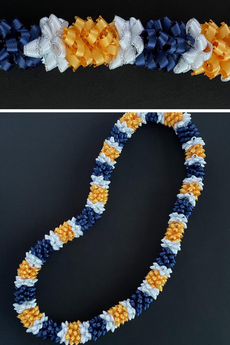 Pikake Ribbon Lei - Etsy