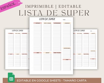 Lista de Super / Supermercado / Compras