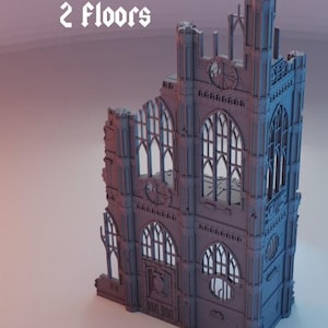 Gothic Residence - 2 Floors - Tabletop Terrain
