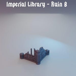 Imperiale Bibliothek - Ruine B - Tabletop Gelände