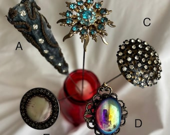Antique Hat Pins from Britain