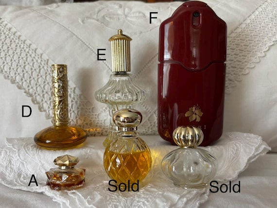 Vintage Avon Perfume Bottles
