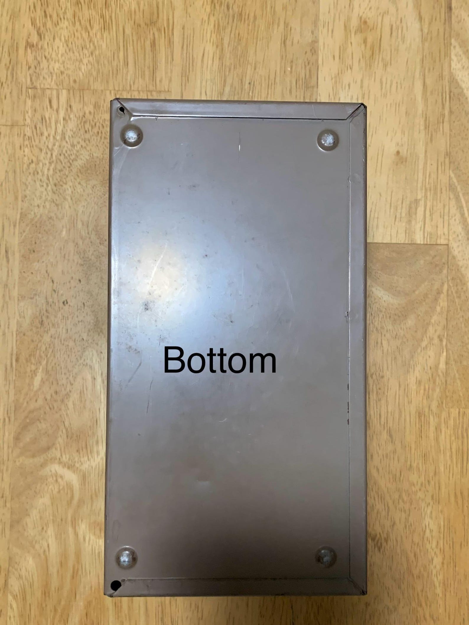 Vintage Metal Card File Box - Etsy