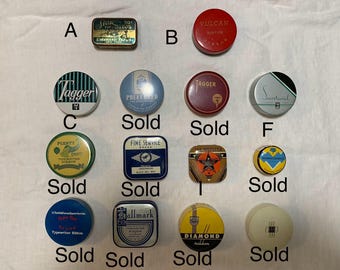 Vintage Typewriter Ribbon Tin