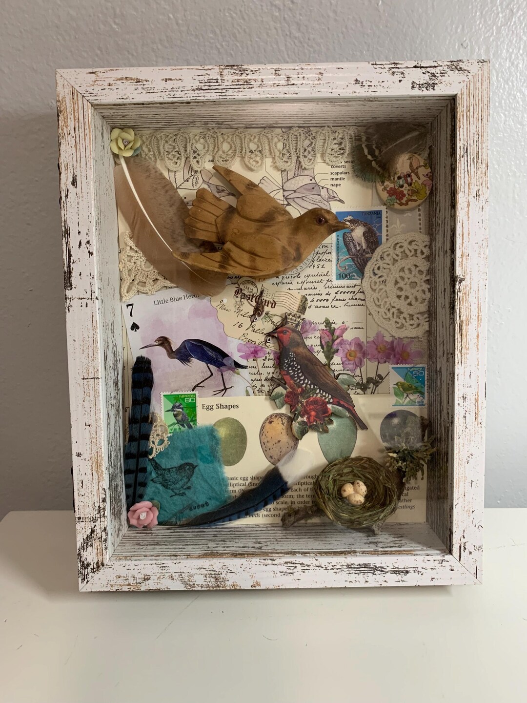Bird Lovers Shadowbox - Etsy